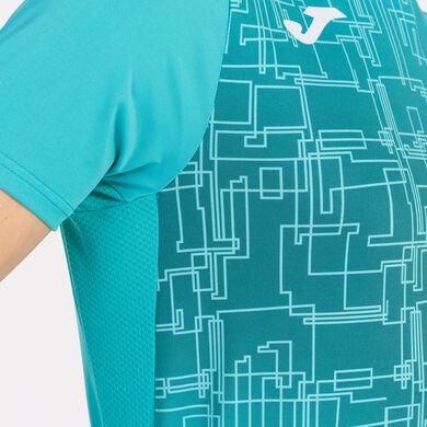 Camiseta manga corta hombre Elite VIII turquesa