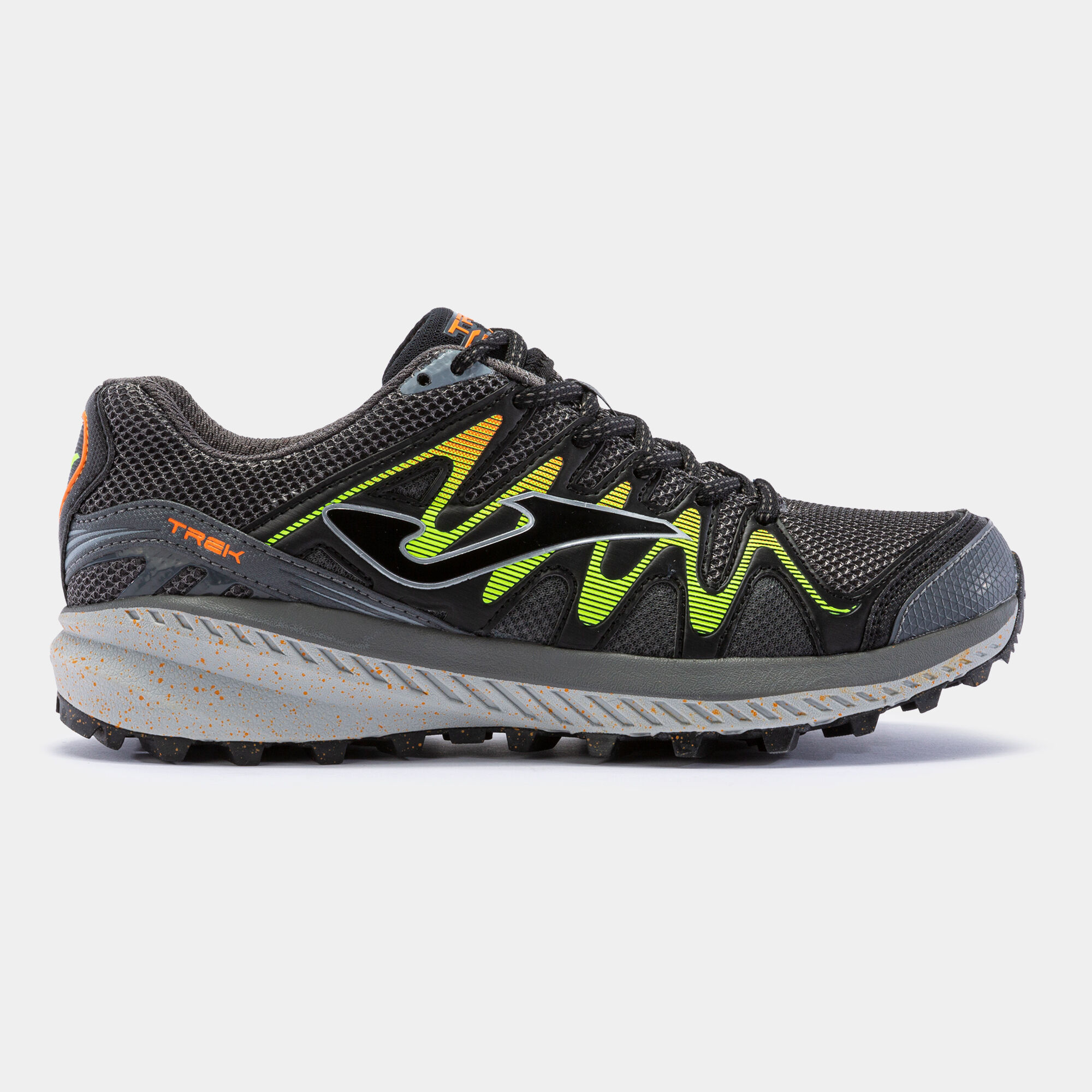 Trail-running shoes Tk.Trek 23 man gray yellow
