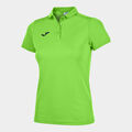 POLO MANGA CORTA MUJER HOBBY VERDE FLÚOR