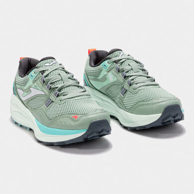 Zapatillas trail Shock Lady 25 mujer verde
