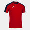 Maglia a manica corta uomo Eco Championship rosso blu navy