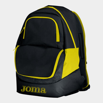 Mochila Diamond II negro amarillo