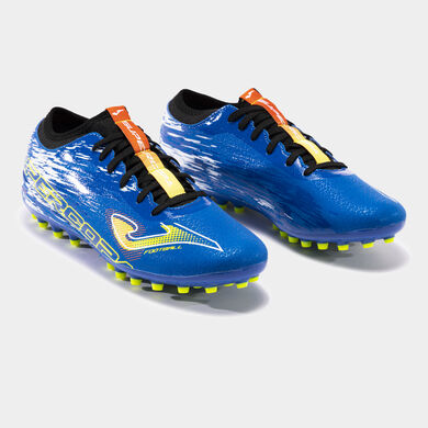 Botas fútbol Supercopa 23 césped artificial AG marino