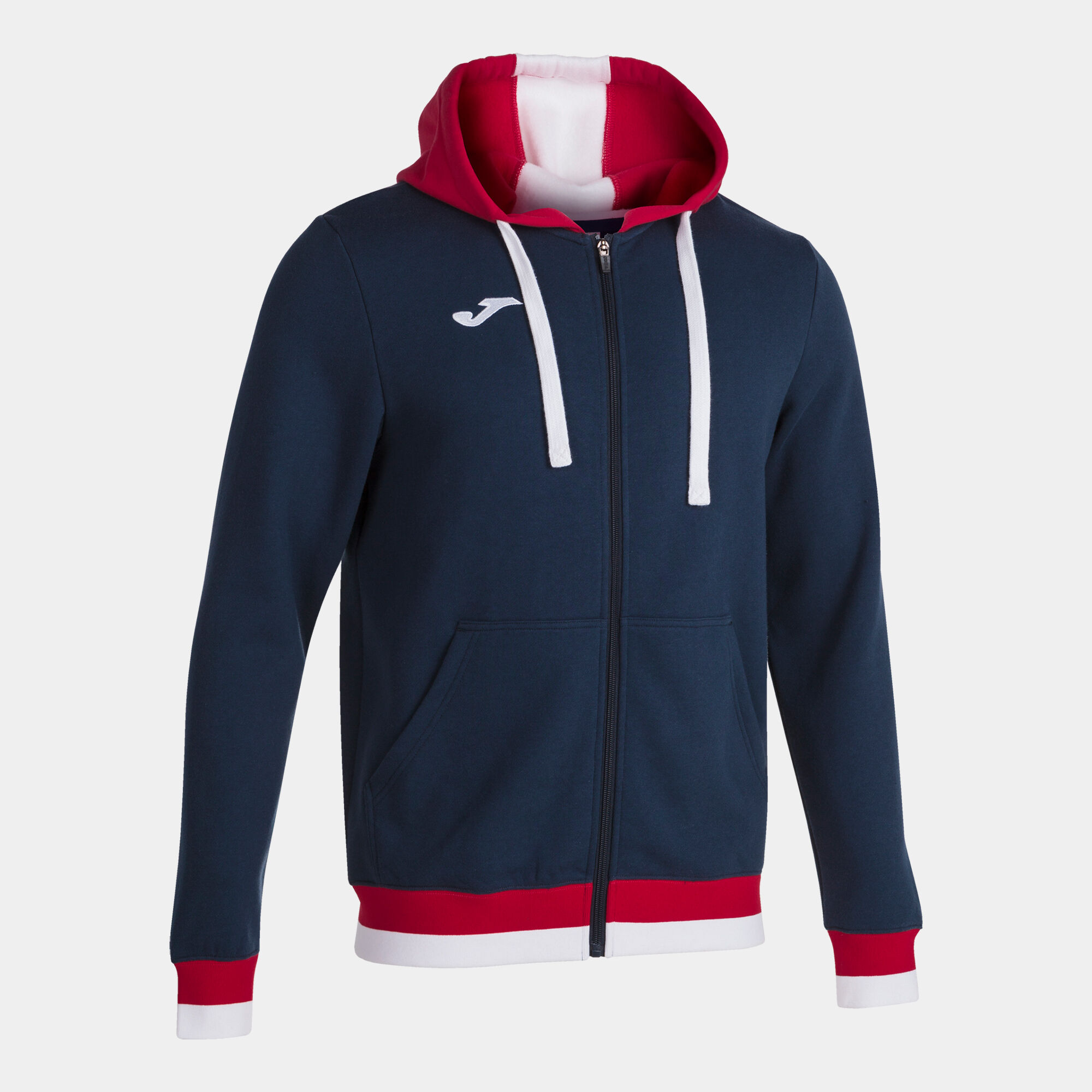 Navy blue hooded jacket outlet
