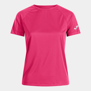 Shirt short sleeve woman R-Trail Nature fuchsia
