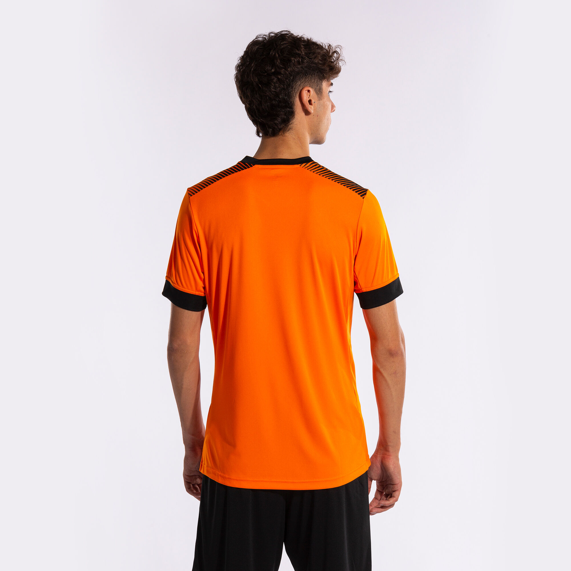 Orange and black football jersey best sale