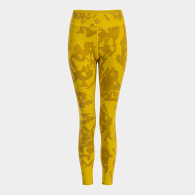 Leggings compridas mulher Breath mostarda