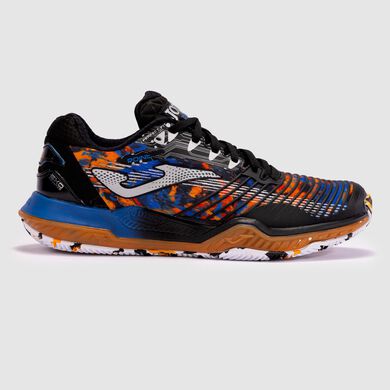 Zapatillas Point Men 24 pista dura hombre negro naranja