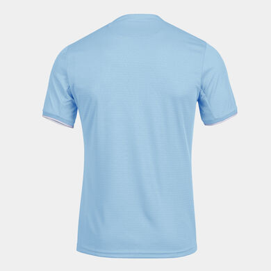 Camiseta manga corta hombre Toletum IV celeste marino