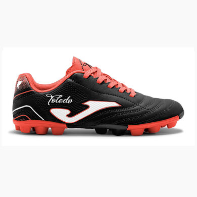 Scarpe calcio Toledo Jr 26 terreno duro HG junior nero