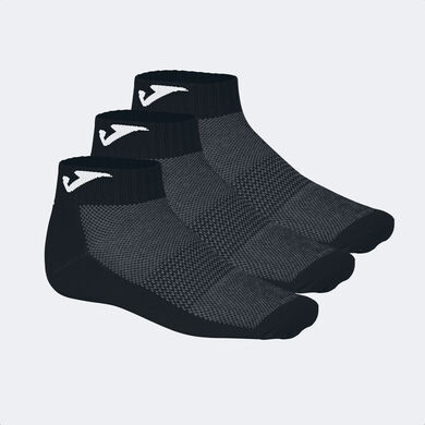 Chaussettes unisexe Ankle noir