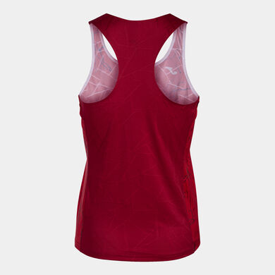 Tank top woman Elite IX red