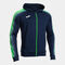 Chaqueta con capucha hombre Elite XI marino verde flúor