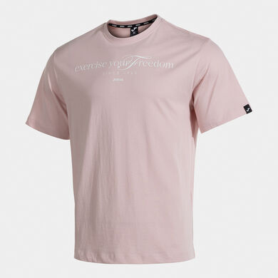 Tricou cu m&acirc;necă scurtă bărbaȚi Mimetic roz