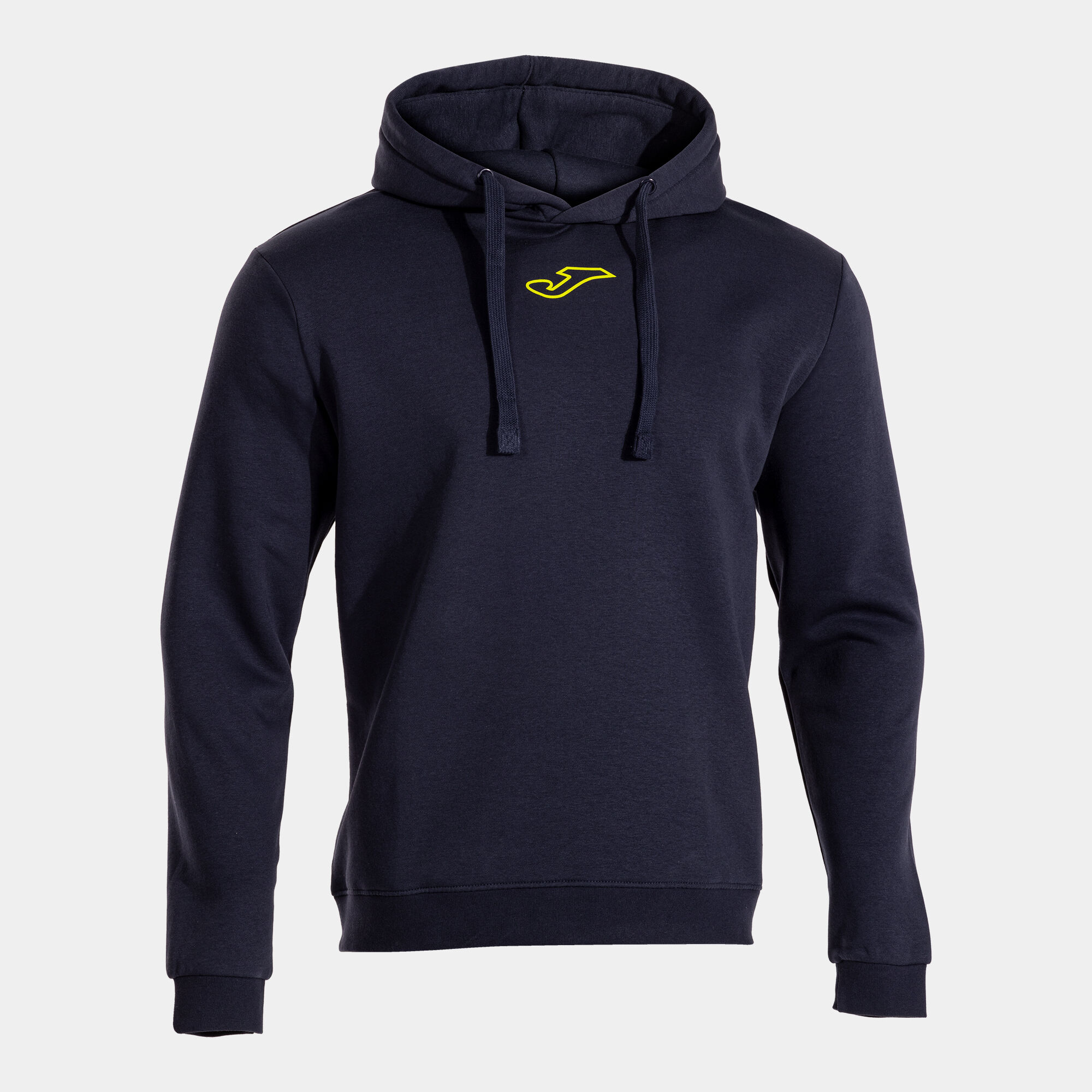 Hooded sweater man University navy blue