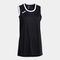 Camiseta sin mangas mujer Final Basket III negro blanco