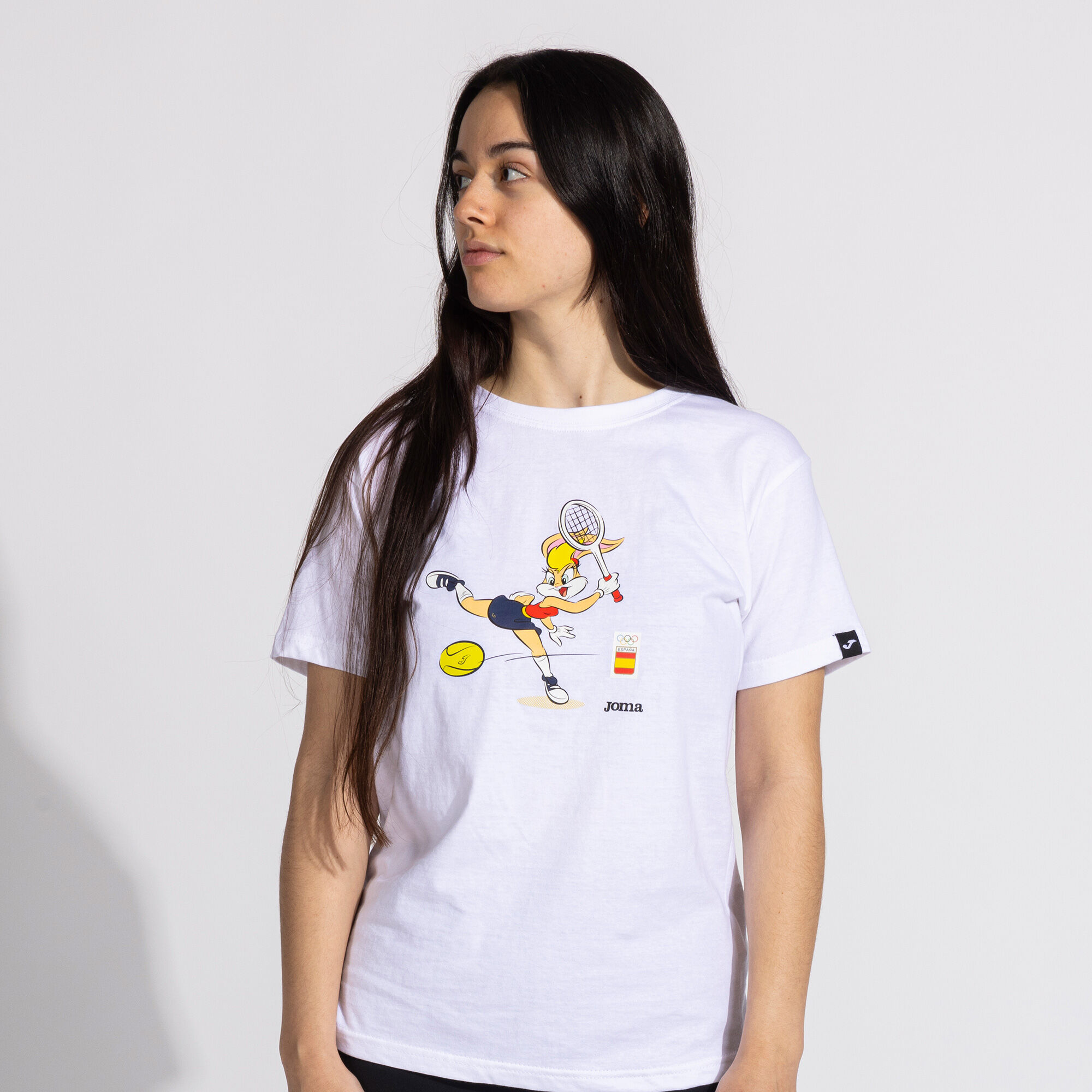 Camiseta manga corta Looney Tunes Cartoons mujer 24 25