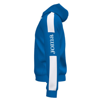 Hooded sweater man Championship IV royal blue white