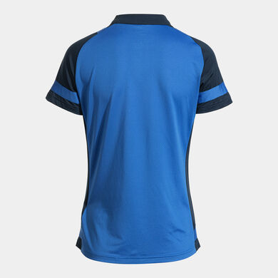 Polo manga corta mujer Lider royal marino