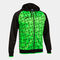 Chaqueta con capucha hombre Supernova III negro verde flúor