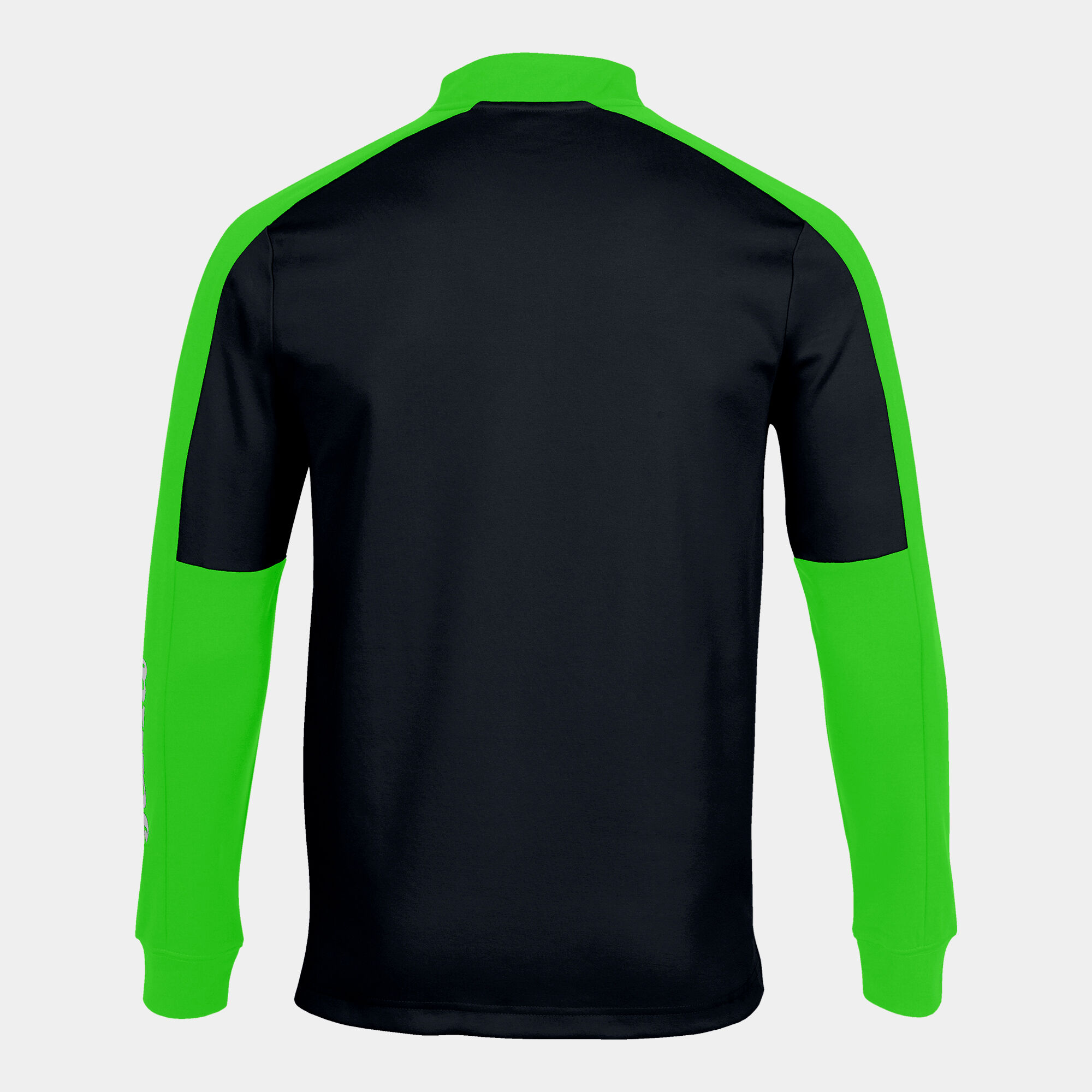 Sweat-shirt homme Eco Championship noir vert fluo