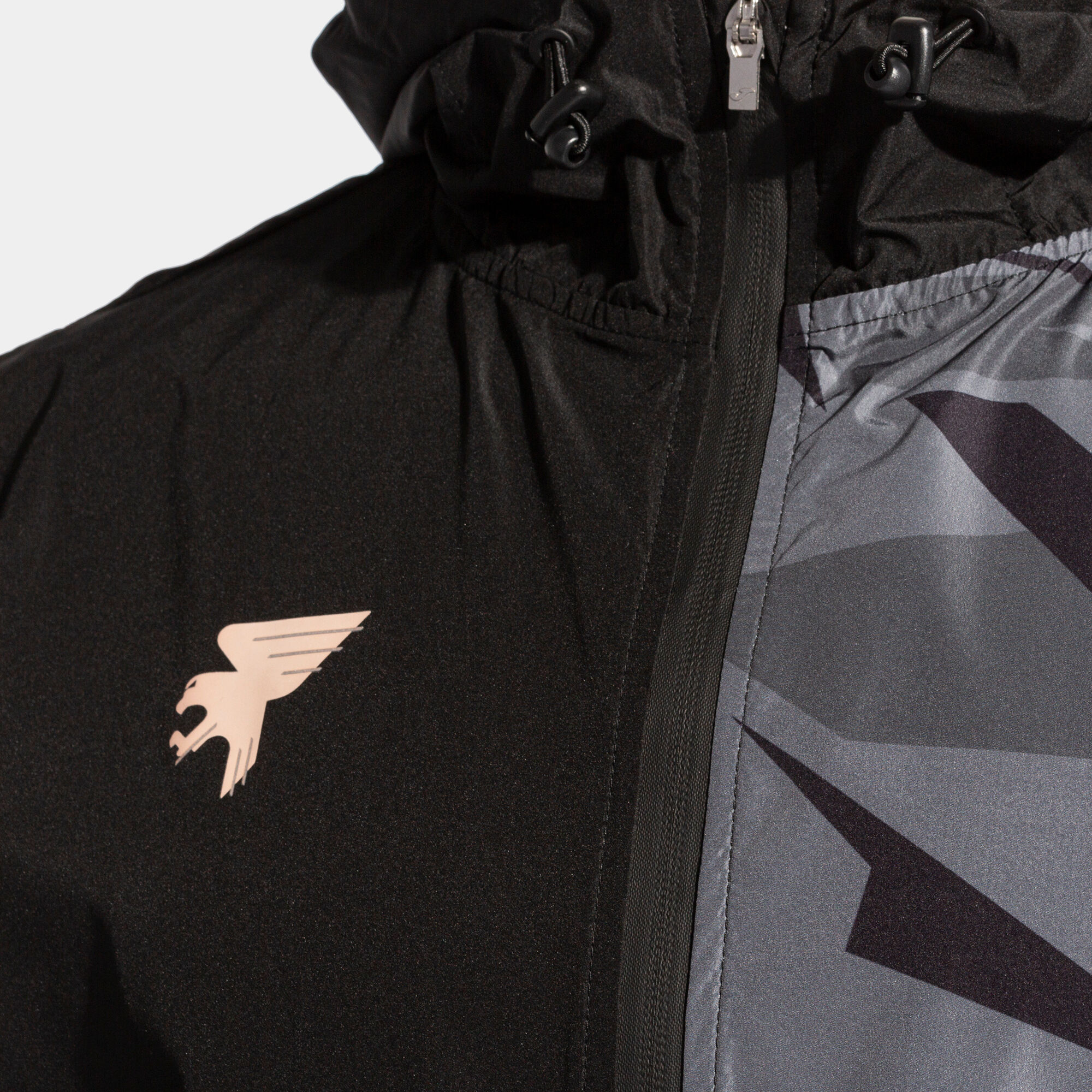 Rainjacket man Explorer black dark gray JOMA