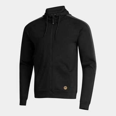 Chaqueta con capucha hombre Indoor Gym negro