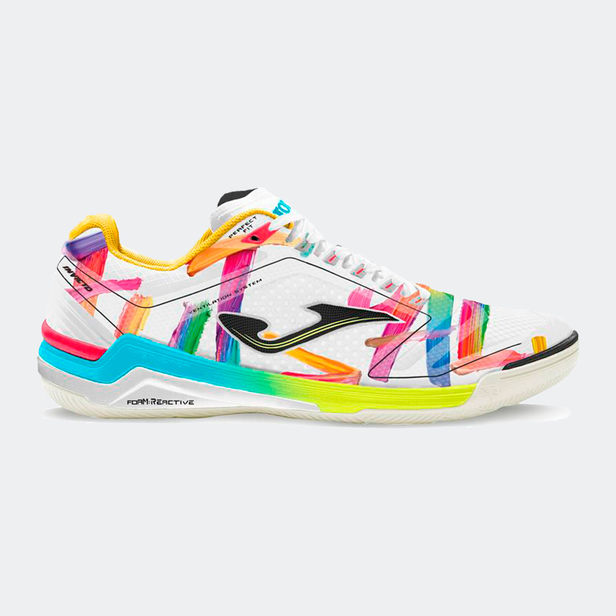 Futsal shoes Invicto 26 Graffiti indoor white | JOMA®
