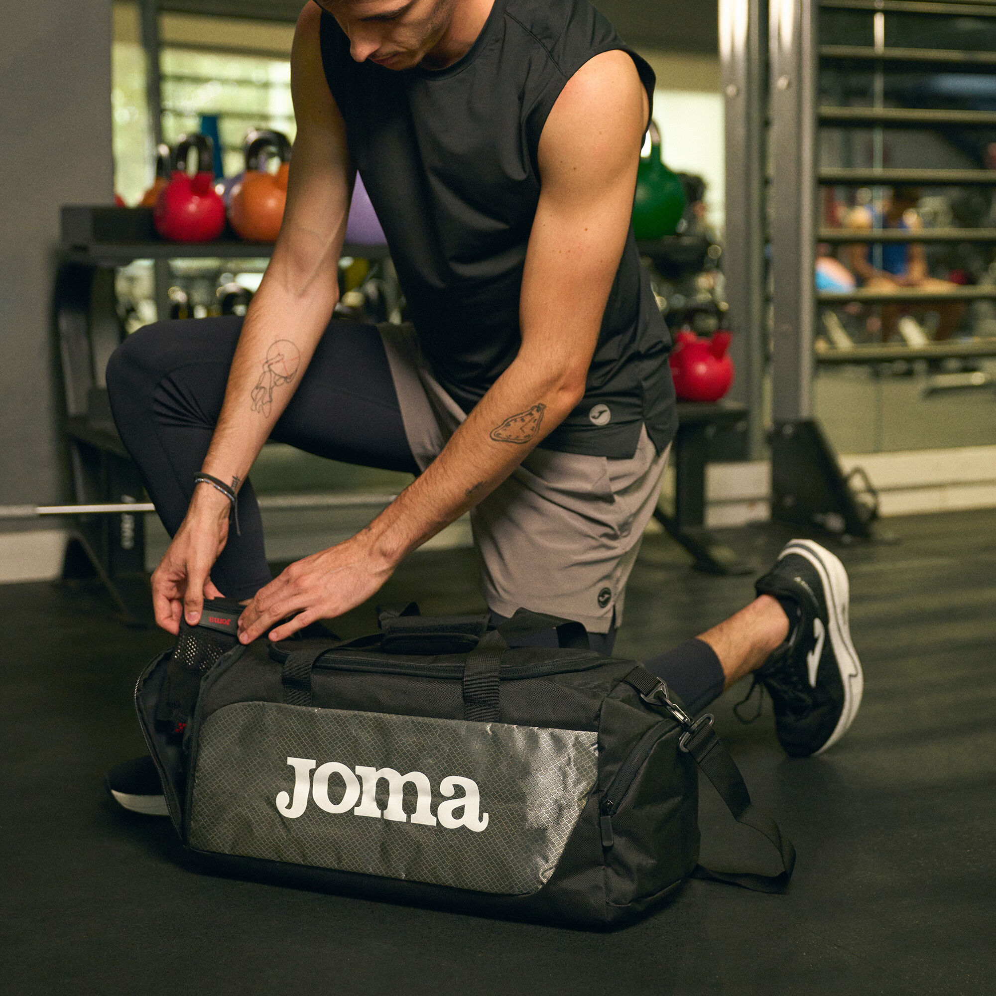 Sports bag Indoor black | JOMA®