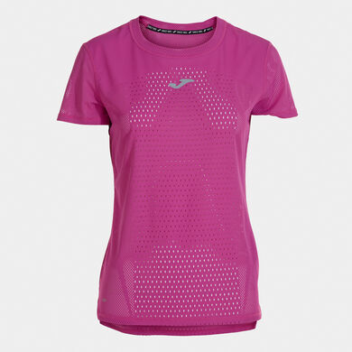 Shirt short sleeve woman R-Trail Nature pink