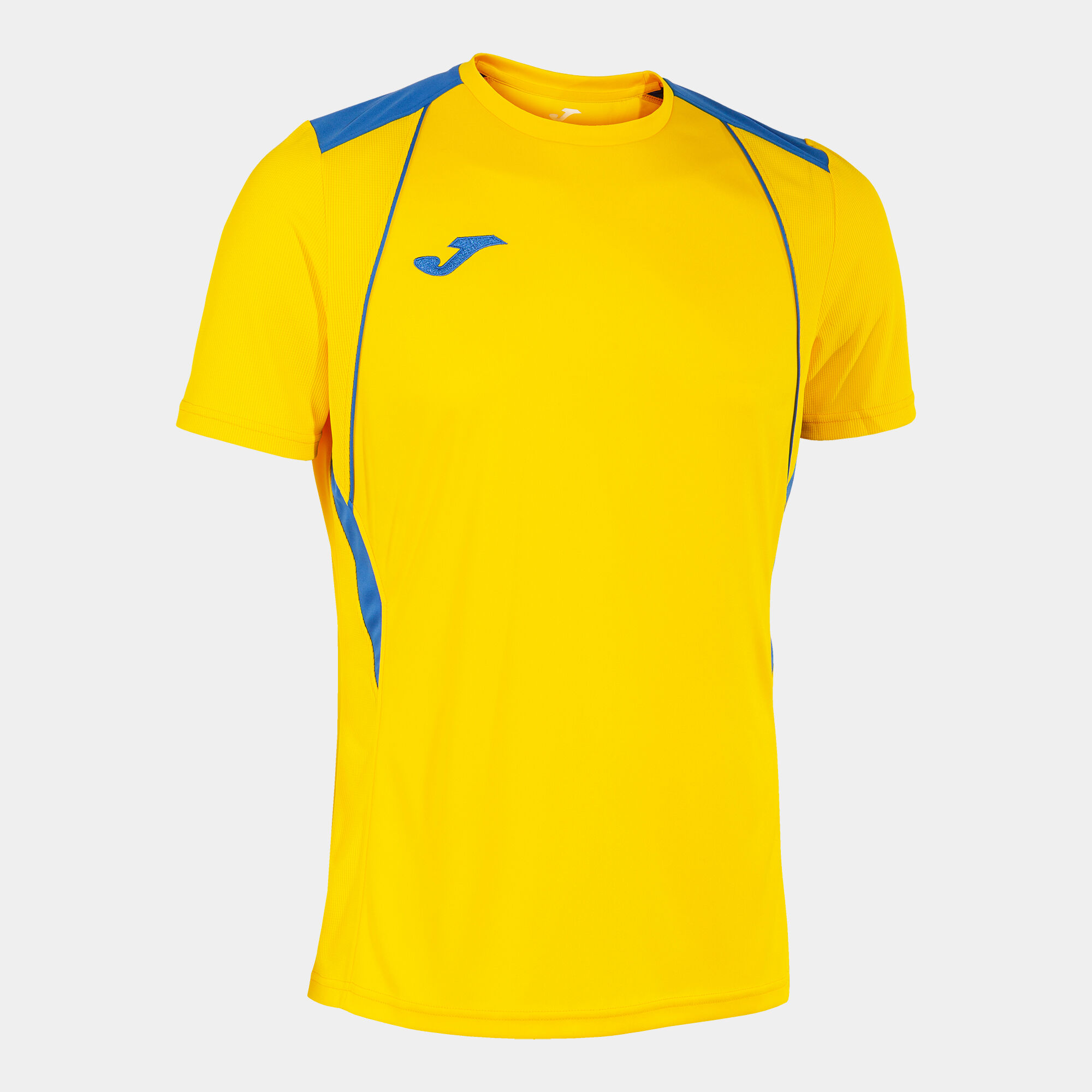 Shirt short sleeve man Championship VII yellow royal blue