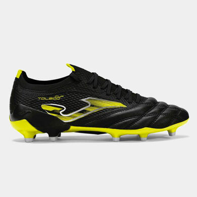 Botas f&uacute;tbol Toledo Cup 26 terreno blando SG negro