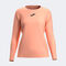Long sleeve shirt woman Challenge orange