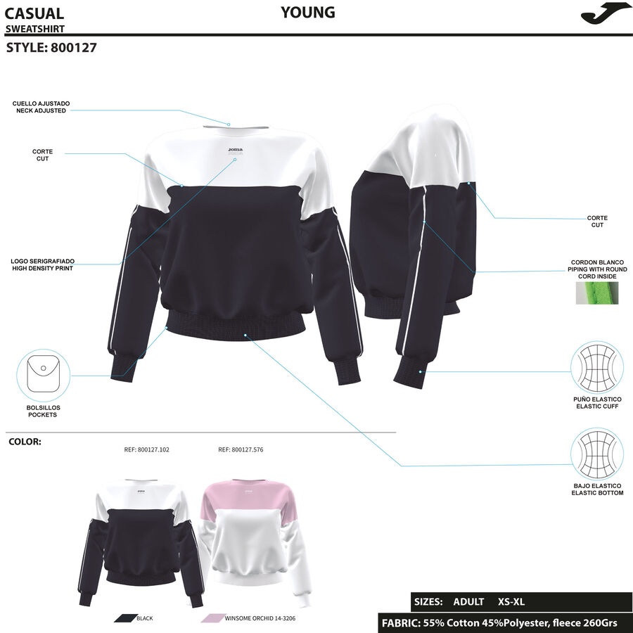 SUDADERA DAPHNE