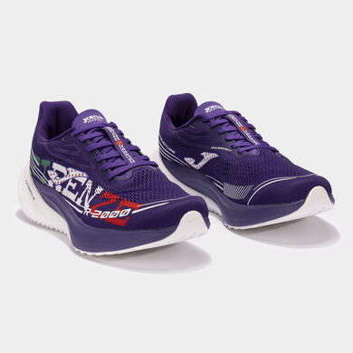 Zapatillas running R.2000 23 Maratón Florencia unisex morado