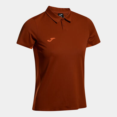 Polo manga corta mujer Challenge rojo