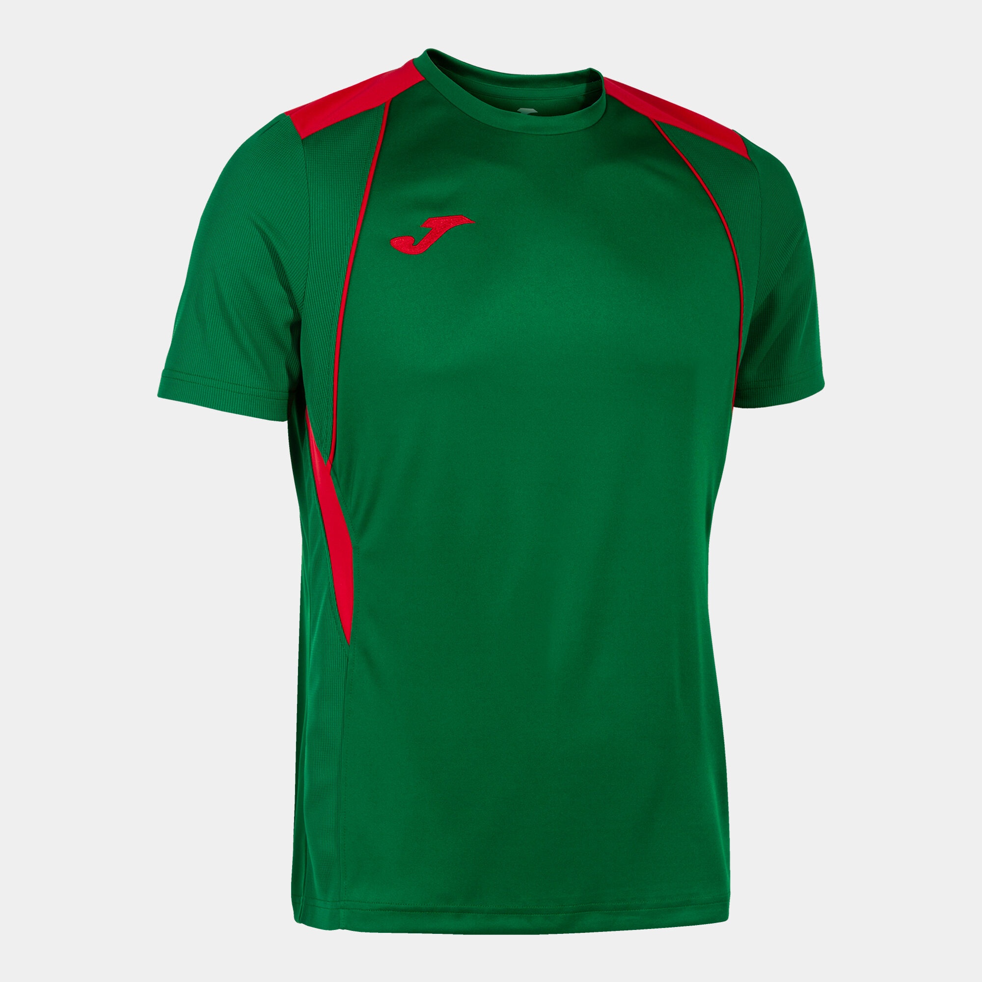 Maillot manches courtes homme Championship VII vert rouge