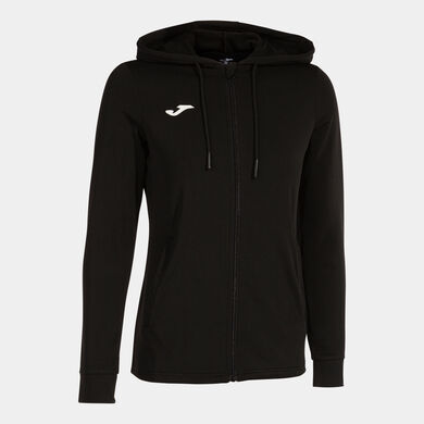 Hooded jacket woman Sculpture II black