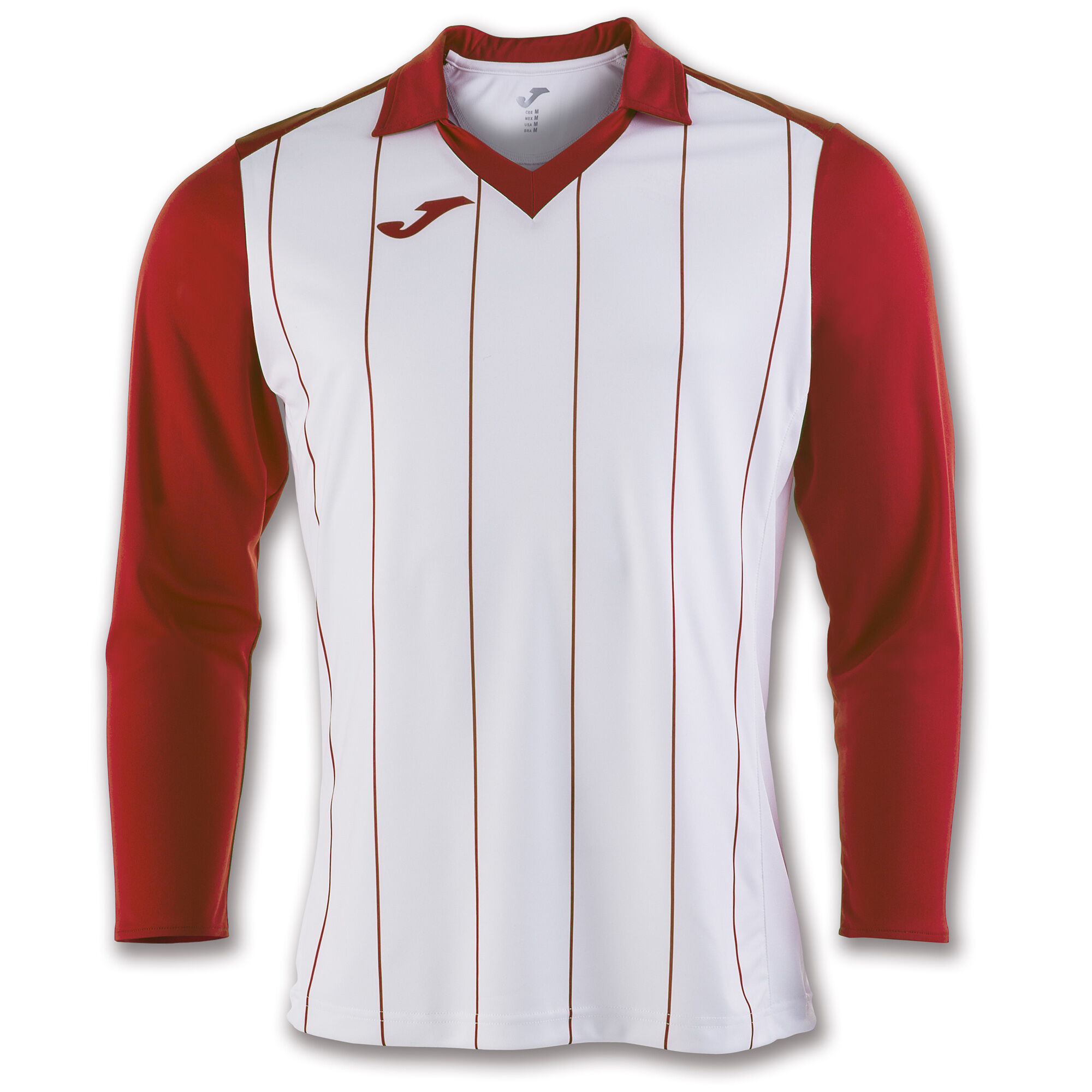 MAILLOT MANCHES LONGUES HOMME GRADA BLANC ROUGE