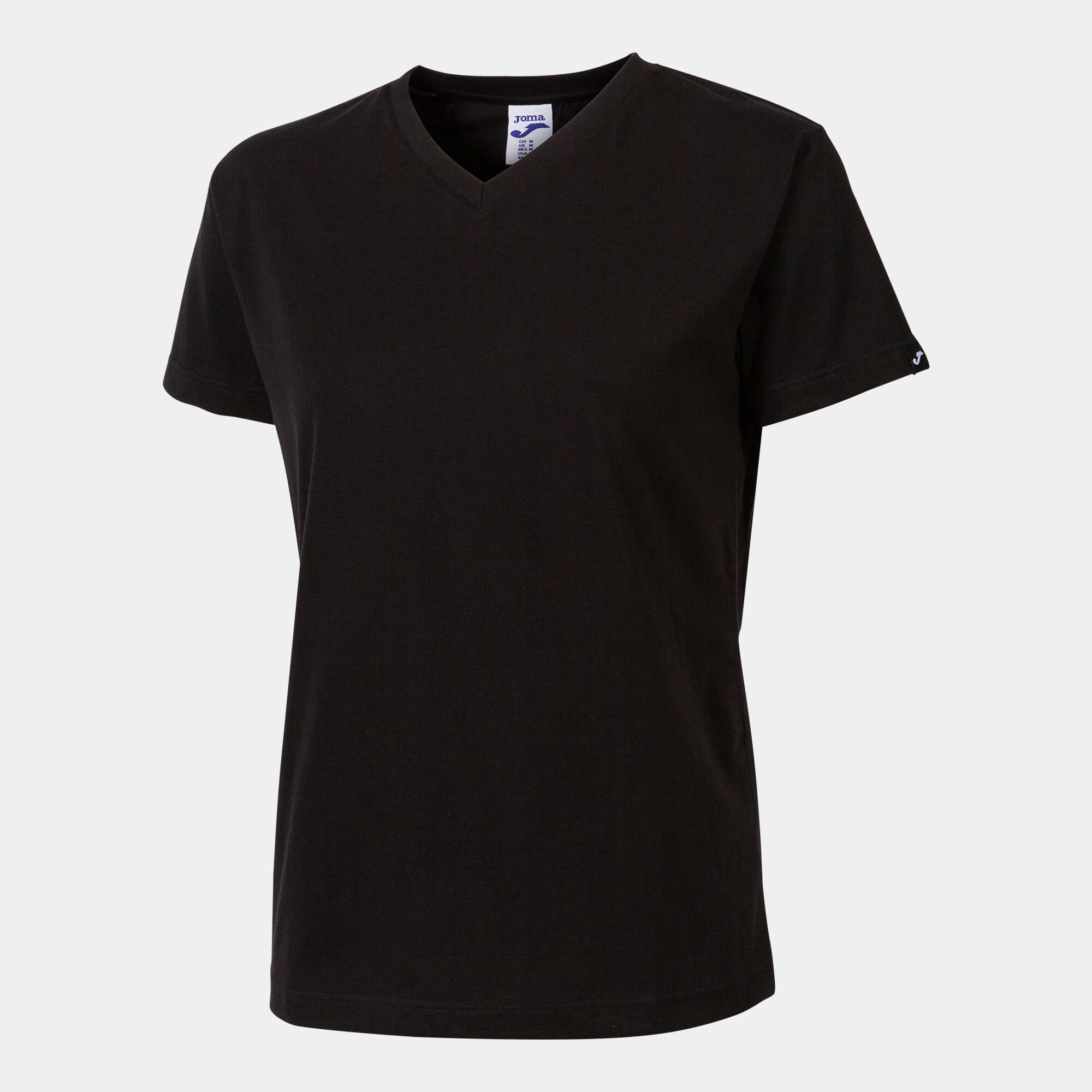 T-shirt manga curta mulher Versalles preto