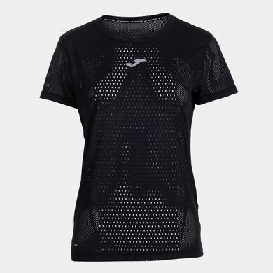 Shirt short sleeve woman R-Trail Nature black