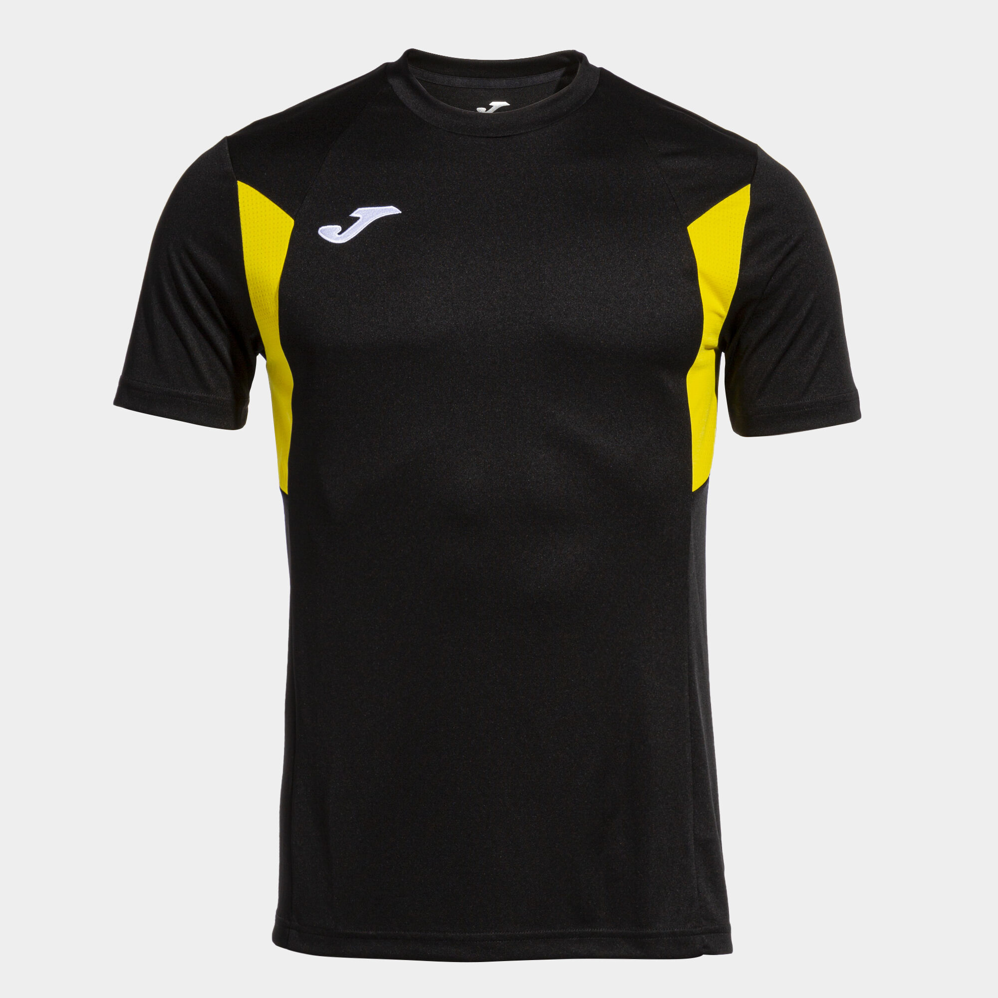 Kurzarmshirt mann Winner III schwarz gelb JOMA