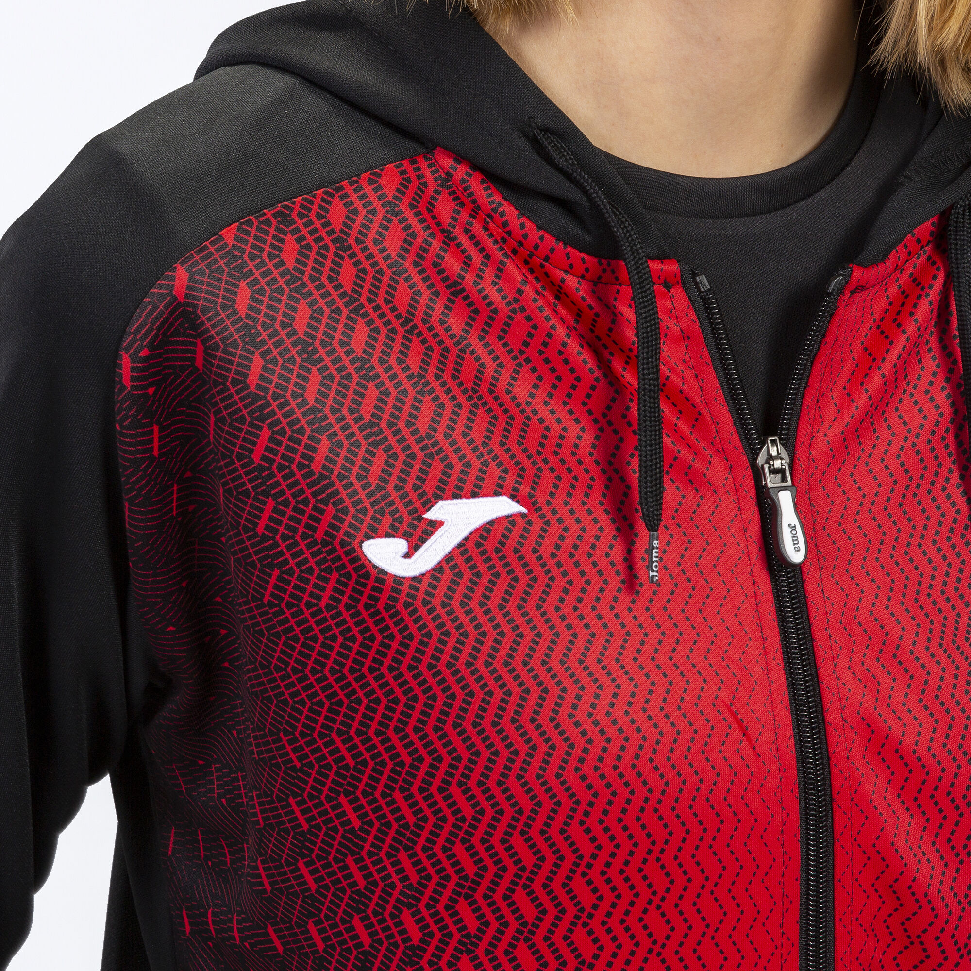 Veste noir on sale et rouge
