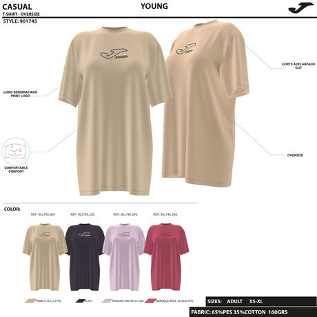 CAMISETA MANGA CORTA DAPHNE