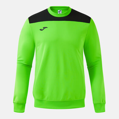 Sweat-shirt homme Phoenix III vert fluo noir
