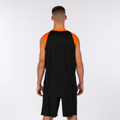 Set unisex Final II negro naranja