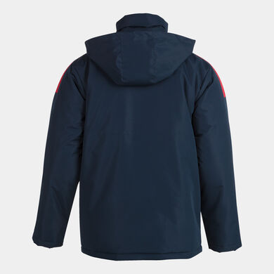 Anorak hombre Trivor marino rojo