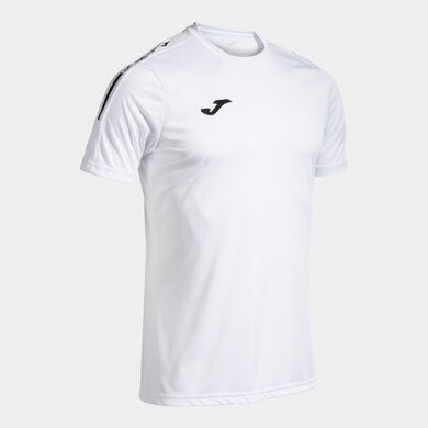 Kurzarmshirt mann Olimpiada weiß