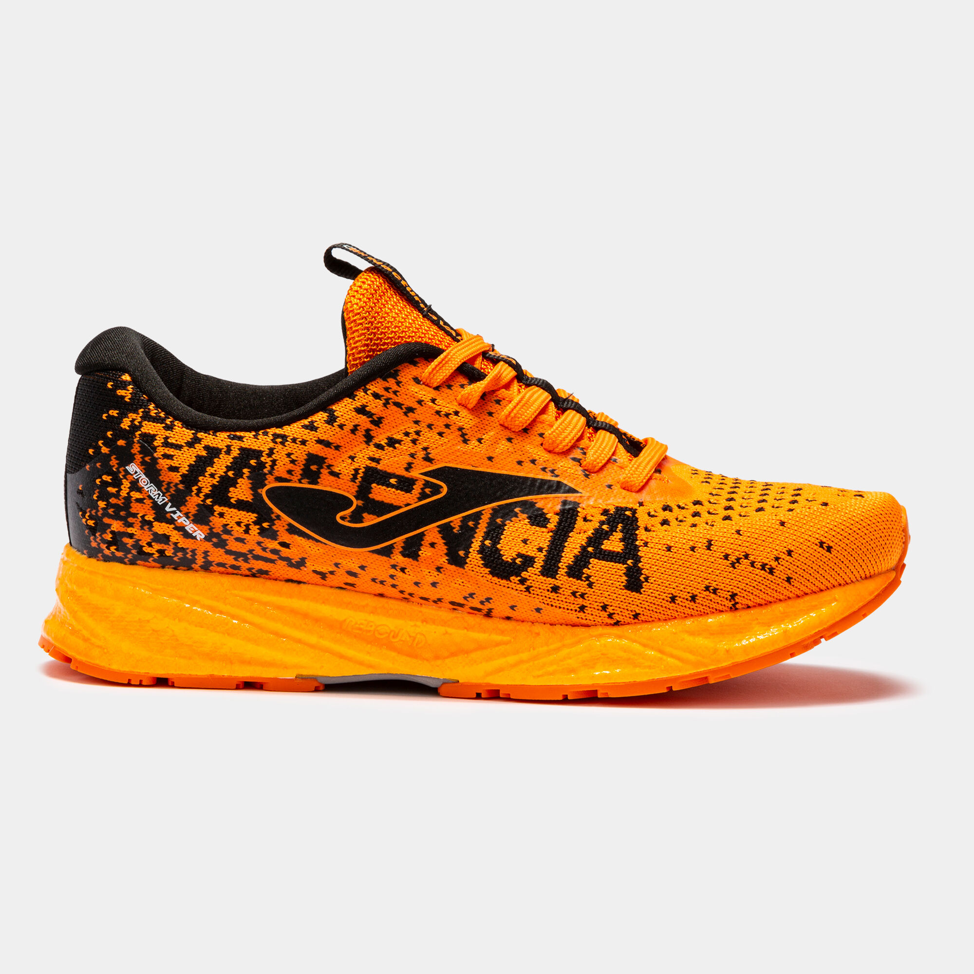 Running shoes 21 Carrera - Nocturna Valencia woman orange