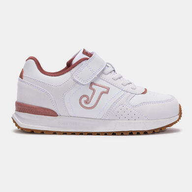 Zapatillas casual Tornado Jr 25 junior blanco rosa